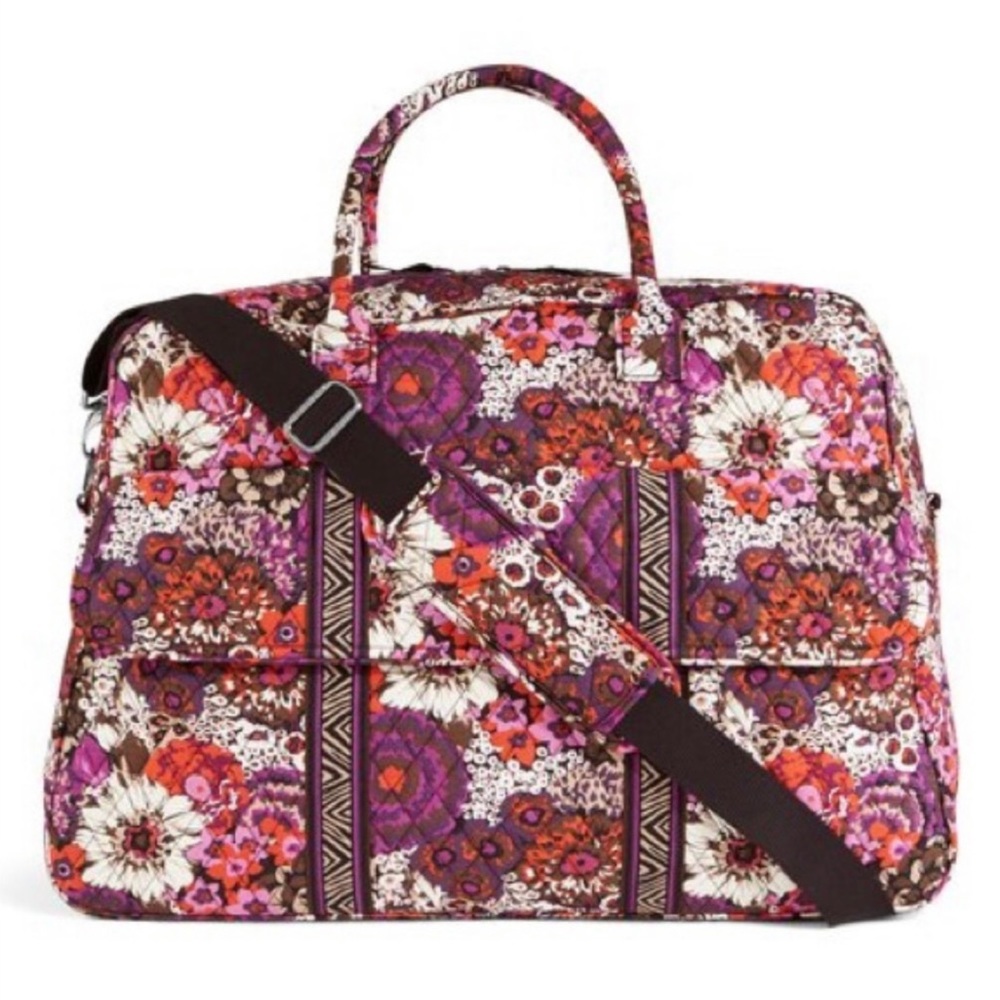 ❤️❤️❤️NWT VERA BRADLEY GRAND TRAVELER BAG WITH STRAP✈️✈️✈️